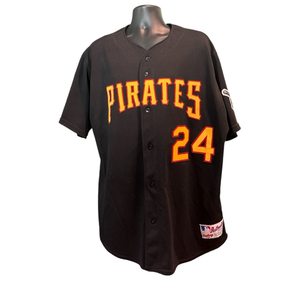 PIRATES authentic #24 Barry Bonds Jersey